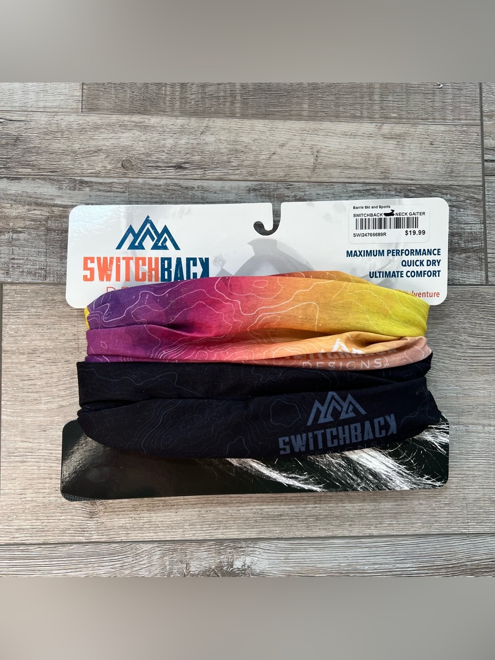 NWT Switchback Neck Gaiter
